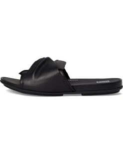 FitFlop Gracie Soft-Twist Leather Slides | Sandals -Shoe Rush Shop 61 80Z6wOSL. AC SR736920
