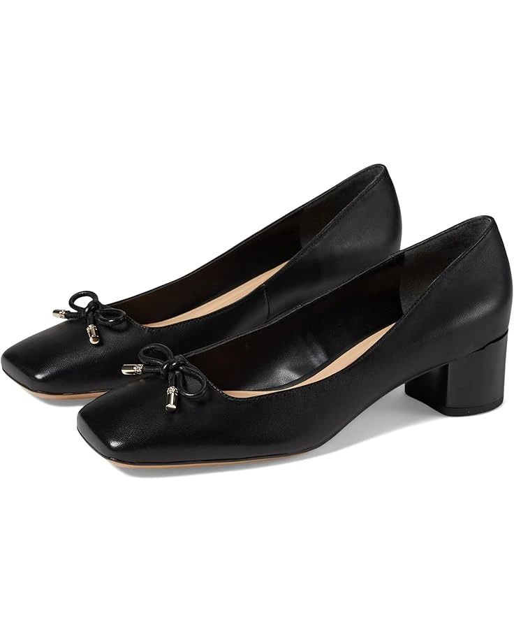 Franco Sarto Natalia Square Toe Block Heel Pumps with Bow | Heels 3 Franco Sarto Natalia Square Toe Block Heel Pumps with Bow | Heels