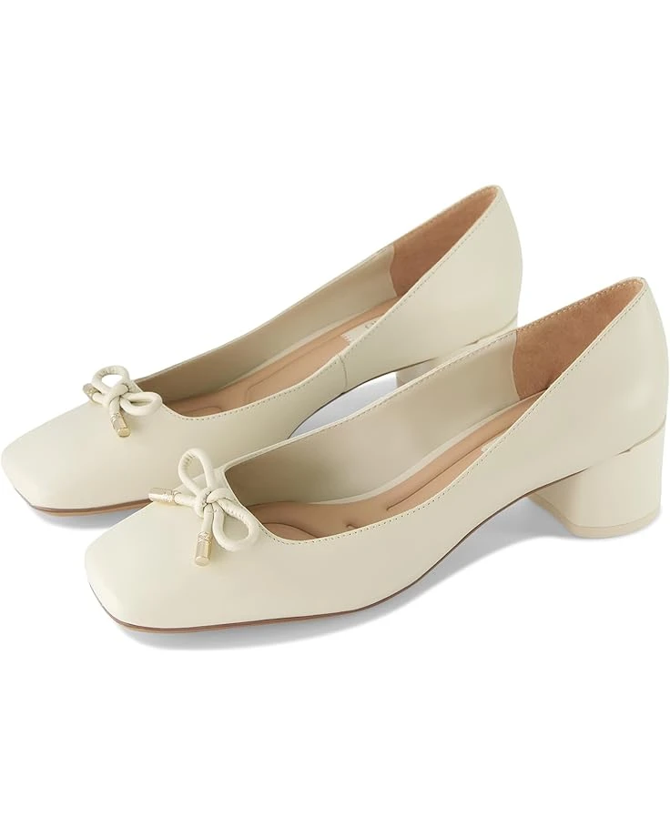 Franco Sarto Natalia Square Toe Block Heel Pumps with Bow | Heels 8 Franco Sarto Natalia Square Toe Block Heel Pumps with Bow | Heels - Image 6