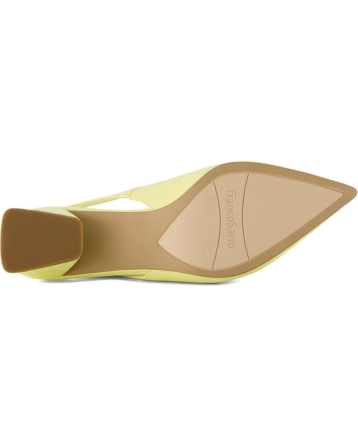 Franco Sarto Racer Slingback Low Block Heel Pointed Toe Pump | Heels 5 Franco Sarto Racer Slingback Low Block Heel Pointed Toe Pump | Heels - Image 3