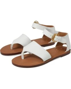 Franco Sarto Ruth Ankle Strap Thong Flat Sandals -Shoe Rush Shop 61XRCNa14 L. AC SR736920