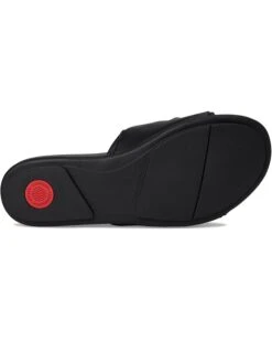 FitFlop Gracie Soft-Twist Leather Slides | Sandals -Shoe Rush Shop 61YRJgf45lL. AC SR736920