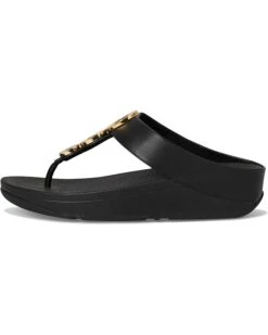 FitFlop Fino Resin-Hoop Leather Toe-Post Sandals -Shoe Rush Shop 61YSt57DLBL. AC SR736920