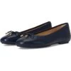 FitFlop Delicato Bow Soft Metallic-Leather Ballet Flats -Shoe Rush Shop 61g8pENG5QL. AC SR736920
