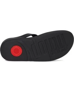 FitFlop Fino Crystal-Chain Leather Toe-Post Sandals -Shoe Rush Shop 61k3C5G6SsL. AC SR736920