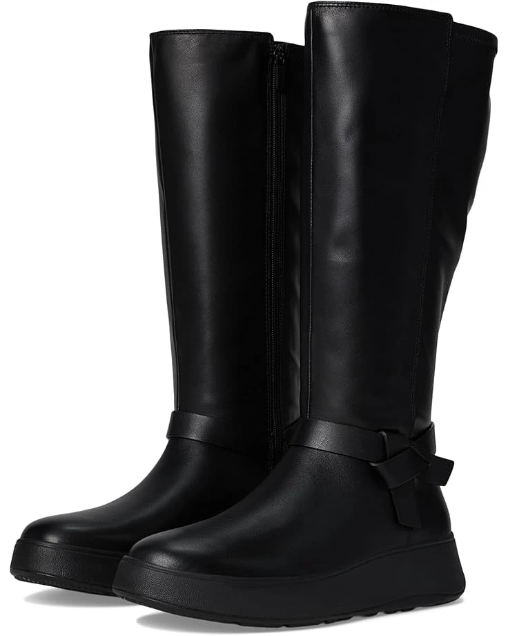 FitFlop F-Mode Folded-Knot Flatform Tall Stretch Boots 3 FitFlop F-Mode Folded-Knot Flatform Tall Stretch Boots