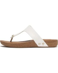 FitFlop Iqushion Leather Toe-Post Sandals -Shoe Rush Shop 61ylMG4j1lL. AC SR736920