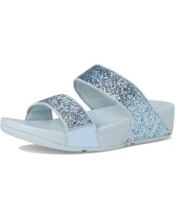 FitFlop Lulu Multi-Tonal Glitter Slides | Sandals -Shoe Rush Shop 7137 giPjUL. AC SR736920