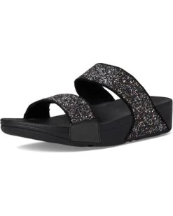 FitFlop Lulu Multi-Tonal Glitter Slides | Sandals -Shoe Rush Shop 715vrUTFf6L. AC SR736920