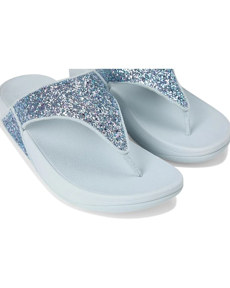 FitFlop Lulu Multi-Tonal Glitter Toe-Post Sandals 8 FitFlop Lulu Multi-Tonal Glitter Toe-Post Sandals - Image 6