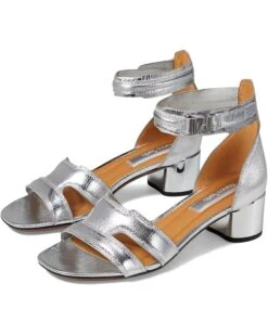 Franco Sarto Nora Ankle Strap Low Block Heel Sandals | Heels -Shoe Rush Shop 717PzT3mOIL. AC SR736920