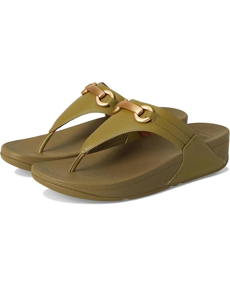 FitFlop Lulu Chunky-Snaffle Leather Toe-Post Sandals 8 FitFlop Lulu Chunky-Snaffle Leather Toe-Post Sandals - Image 6