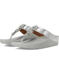 FitFlop Fino Resin-Hoop Leather Toe-Post Sandals -Shoe Rush Shop 719DzZaHY3L. AC SR736920
