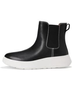 FitFlop F-Mode Contrast-Stitch Flatform Chelsea Boots -Shoe Rush Shop 719eFN4VA8L. AC SR736920