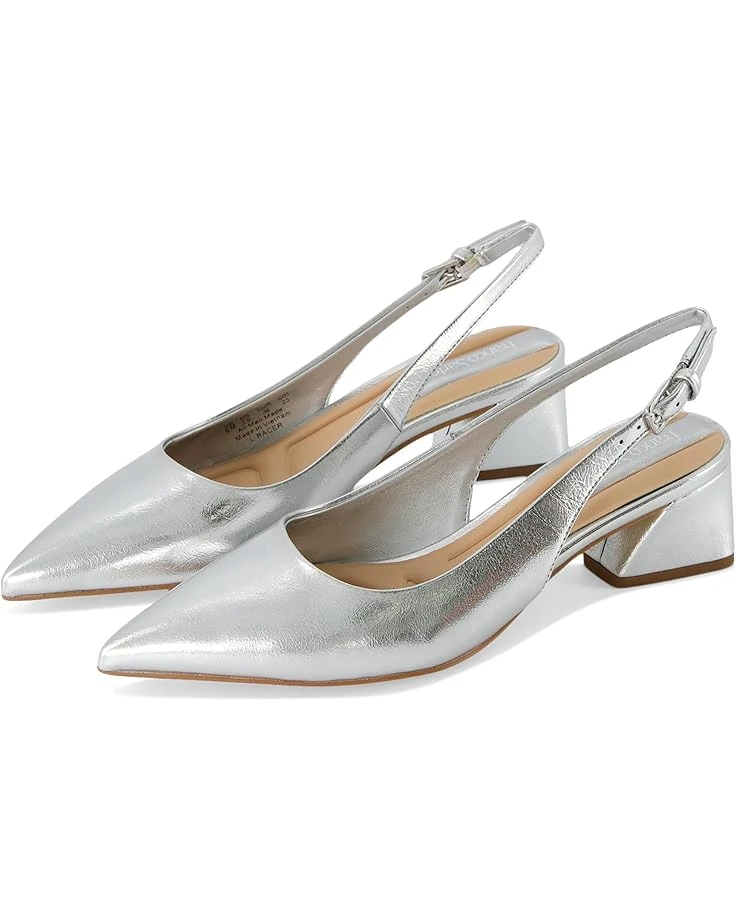 Franco Sarto Racer Slingback Low Block Heel Pointed Toe Pump | Heels 8 Franco Sarto Racer Slingback Low Block Heel Pointed Toe Pump | Heels - Image 6