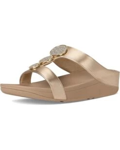 FitFlop Halo Bead-Circle Metallic H-Bar Slides | Sandals 16 FitFlop Halo Bead-Circle Metallic H-Bar Slides | Sandals -Shoe Rush Shop 71EBK9Kju8L. AC SR736920