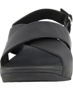FitFlop Lulu Cross-Back Strap Sandals - Leather 15 FitFlop Lulu Cross-Back Strap Sandals - Leather -Shoe Rush Shop 71EPf01aRyL. AC SR736920