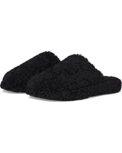 FitFlop Iqushion D-Luxe Padded Teddy Mules | Slippers
