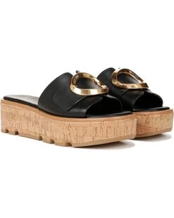 Franco Sarto Hoda Cork Platform Slide Sandals | Heels