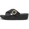 FitFlop Lulu Crystal-Buckle Leather Cross Slides | Sandals 1 FitFlop Lulu Crystal-Buckle Leather Cross Slides | Sandals -Shoe Rush Shop 71GrzE9tbyL. AC SR736920