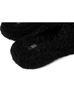 FitFlop Iqushion D-Luxe Padded Teddy Cross Slides | Sandals -Shoe Rush Shop 71Kh3OIpMFL. AC SR736920