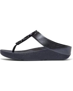 FitFlop Halo Bead-Circle Metallic Toe-Post Sandals -Shoe Rush Shop 71Pot9jEcL. AC SR736920