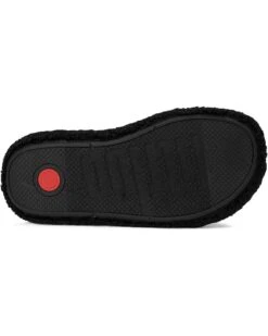 FitFlop Iqushion D-Luxe Padded Teddy Cross Slides | Sandals -Shoe Rush Shop 71R acu9DUL. AC SR736920