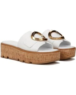 Franco Sarto Hoda Cork Platform Slide Sandals | Heels -Shoe Rush Shop 71R0czuJEYL. AC SR736920