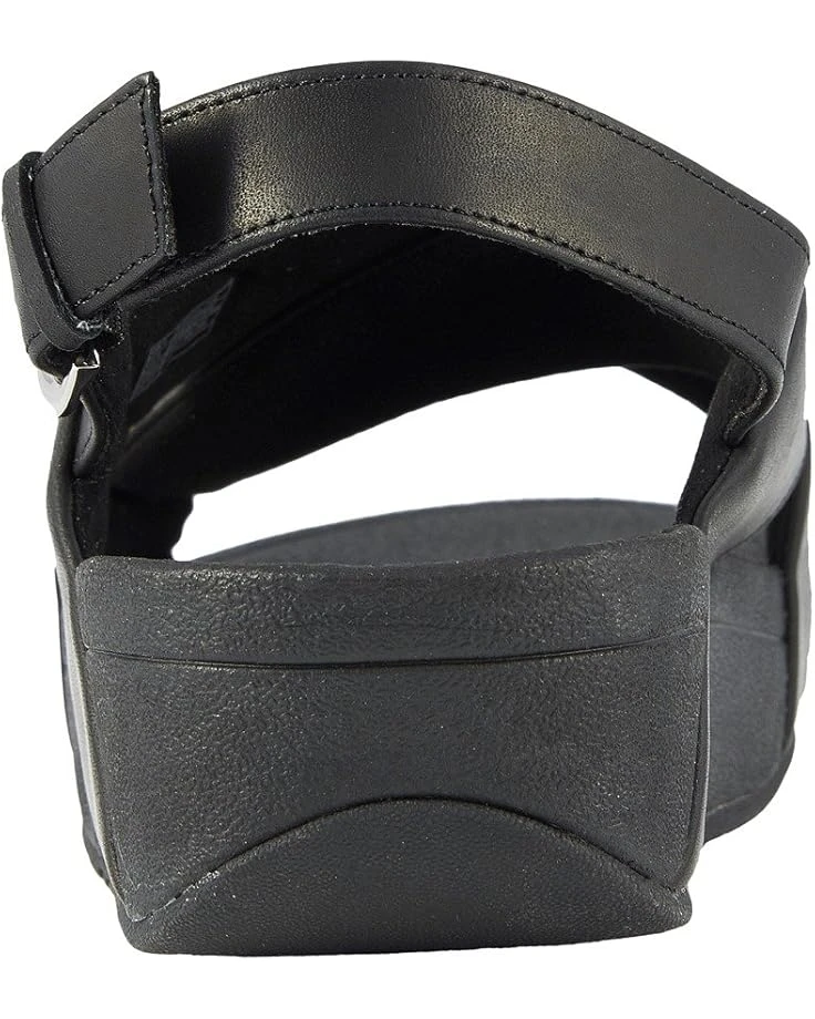 FitFlop Lulu Cross-Back Strap Sandals - Leather 7 FitFlop Lulu Cross-Back Strap Sandals - Leather - Image 5