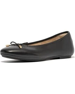 FitFlop Delicato Bow Soft Leather Ballerinas | Flats