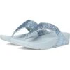 FitFlop Lulu Multi-Tonal Glitter Toe-Post Sandals -Shoe Rush Shop 71Zlci3yDjL. AC SR736920