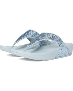 FitFlop Lulu Multi-Tonal Glitter Toe-Post Sandals
