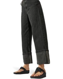 FitFlop Lulu Folded-Knot Leather Toe-Post Sandals -Shoe Rush Shop 71d5EiqqIEL. AC SR736920