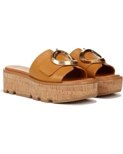 Franco Sarto Hoda Cork Platform Slide Sandals | Heels -Shoe Rush Shop 71jLINnplPL. AC SR736920
