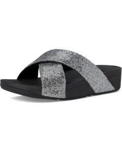 FitFlop Lulu Glitterball Cross Slides | Sandals -Shoe Rush Shop 71kv5s SlwL. AC SR736920