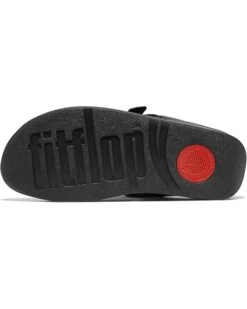 FitFlop Lulu Folded-Knot Leather Toe-Post Sandals -Shoe Rush Shop 71pB2Kij CL. AC SR736920