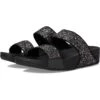 FitFlop Lulu Multi-Tonal Glitter Slides | Sandals