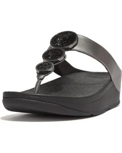 FitFlop Halo Bead-Circle Metallic Toe-Post Sandals -Shoe Rush Shop 71sbAAec2TL. AC SR736920