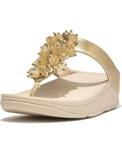 FitFlop Fino Bauble-Bead Toe-Post Sandals -Shoe Rush Shop 81FIoEU5HL. AC SR736920