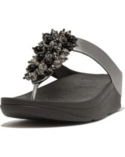 FitFlop Fino Bauble-Bead Toe-Post Sandals -Shoe Rush Shop 81S9U1CAaBL. AC SR736920
