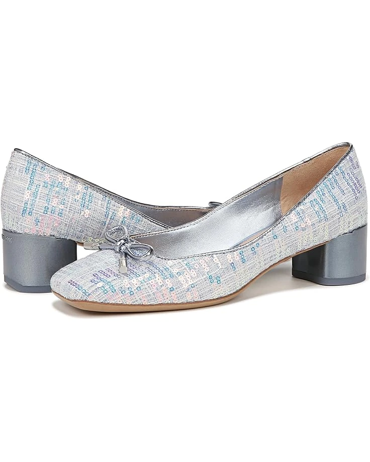 Franco Sarto Natalia Square Toe Block Heel Pumps with Bow | Heels 10 Franco Sarto Natalia Square Toe Block Heel Pumps with Bow | Heels - Image 8