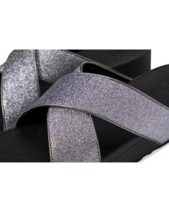 FitFlop Lulu Glitterdust Cross Slides | Sandals 15 FitFlop Lulu Glitterdust Cross Slides | Sandals -Shoe Rush Shop 81Wi 6Q7f8L. AC SR736920