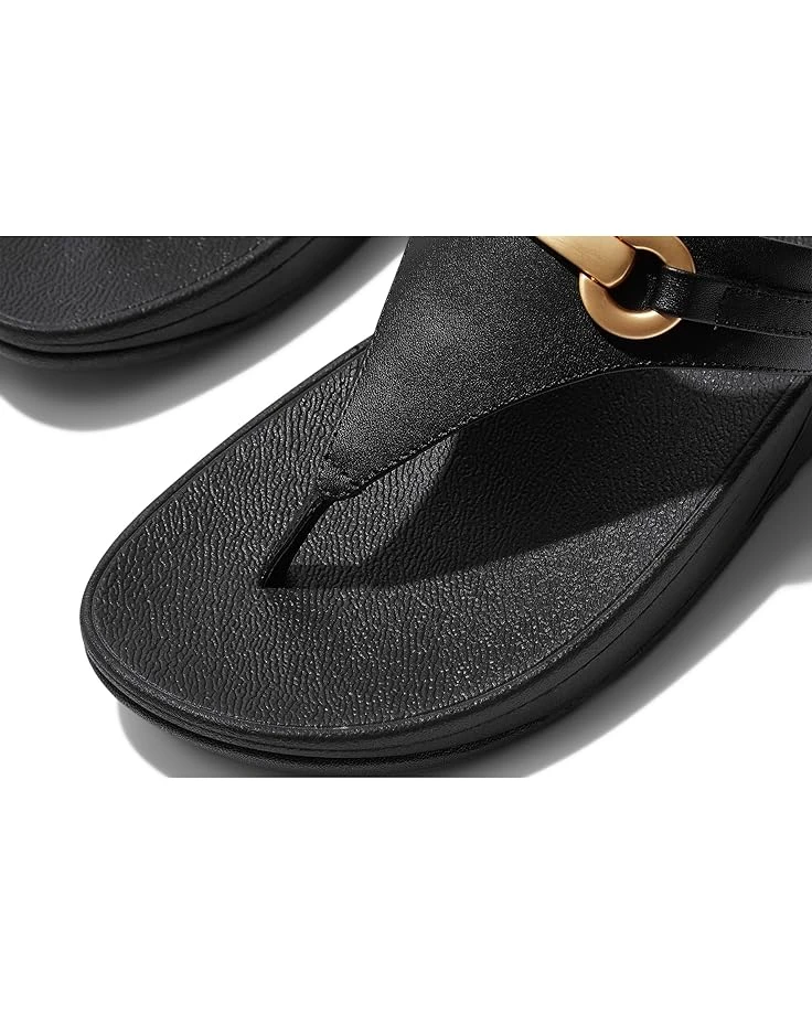 FitFlop Lulu Chunky-Snaffle Leather Toe-Post Sandals 7 FitFlop Lulu Chunky-Snaffle Leather Toe-Post Sandals - Image 5