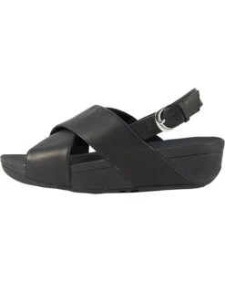 FitFlop Lulu Cross-Back Strap Sandals - Leather 12 FitFlop Lulu Cross-Back Strap Sandals - Leather -Shoe Rush Shop 81qao5l QPL. AC SR736920