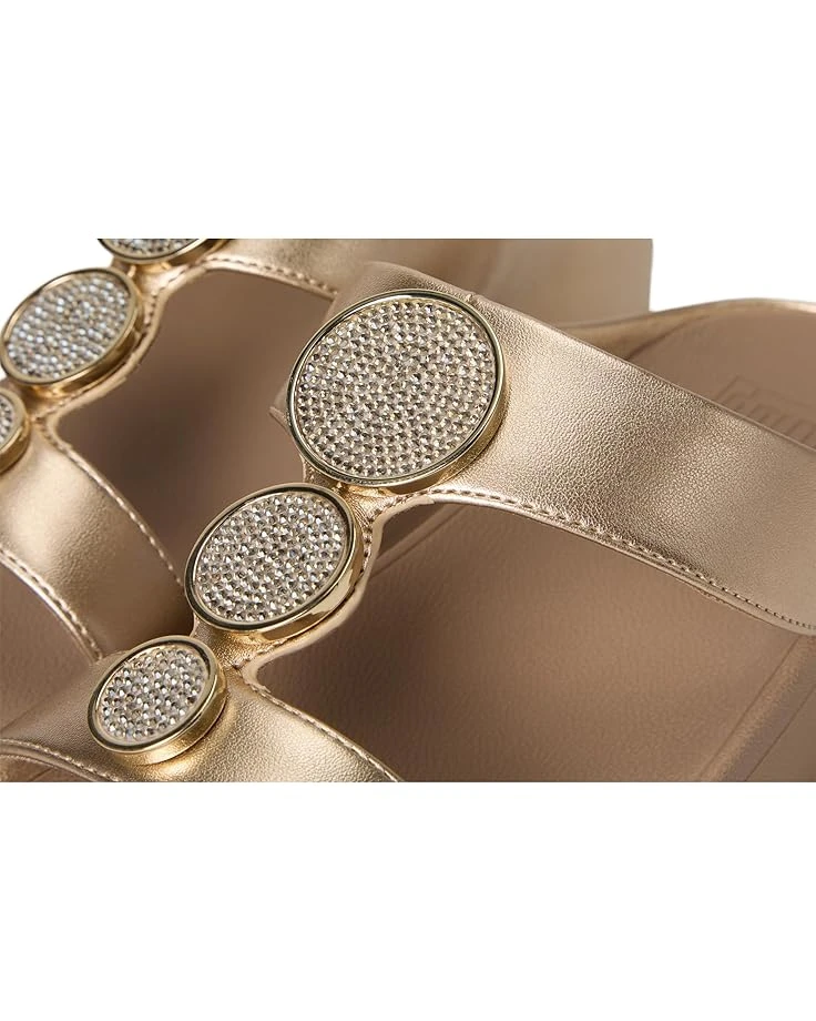 FitFlop Halo Bead-Circle Metallic H-Bar Slides | Sandals 8 FitFlop Halo Bead-Circle Metallic H-Bar Slides | Sandals - Image 6