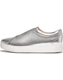 FitFlop Rally Elastic Metallic Leather Slip-On Sneakers | Sneakers & Athletic Shoes -Shoe Rush Shop 910CApjIHNL. AC SR736920