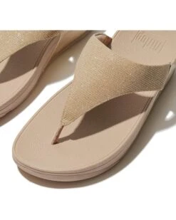 FitFlop Lulu Shimmerlux Toe-Post Sandals -Shoe Rush Shop 91RCz2d5aL. AC SR736920